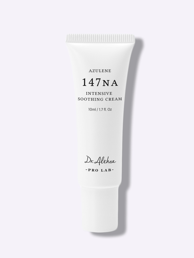 Успокаивающий крем для лица с азуленом Azulene 147 HA Intensive Soothing Cream 15мл DR.ALTHEA фото 1