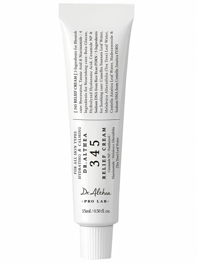 Крем для лица с ресвератролом 345 Relief Cream 15мл DR.ALTHEA фото 1