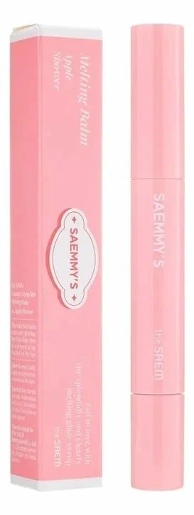 Бальзам оттеночный для губ 09 Saemmy's Syrup Shot Melting Balm 09 Cold Cherry 1,8г THE SAEM фото 1