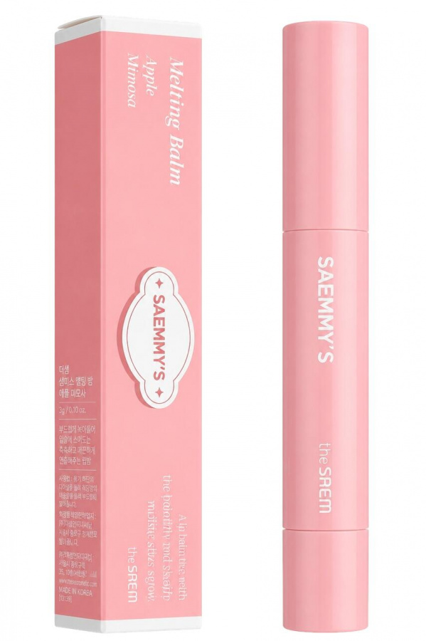 Бальзам оттеночный для губ 09 Saemmy's Syrup Shot Melting Balm 09 Cold Cherry 1,8г THE SAEM фото 1