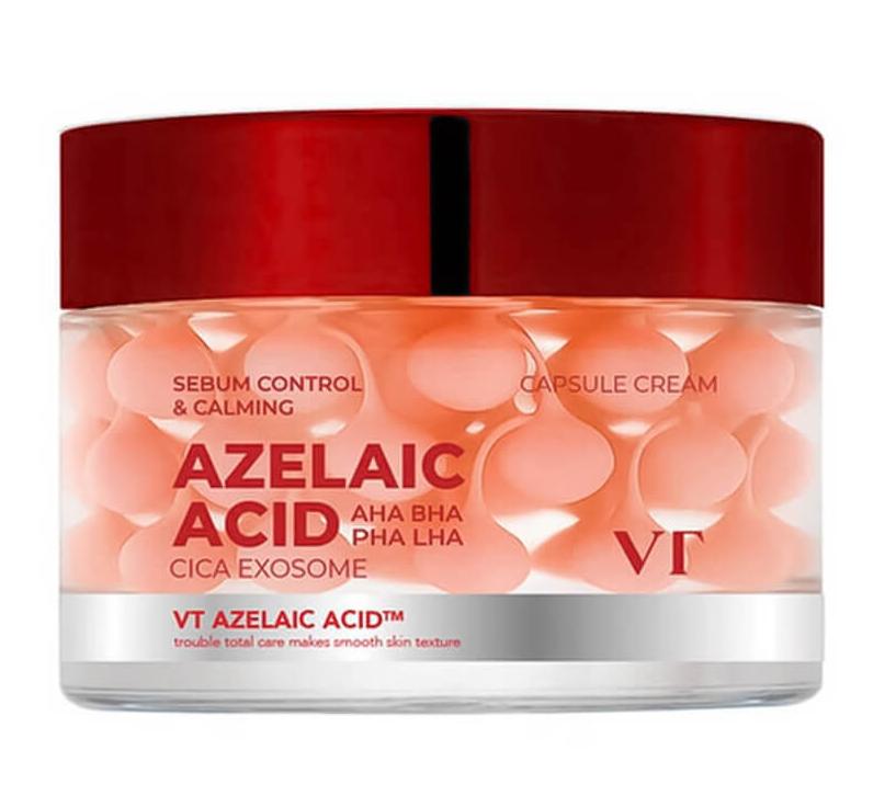 Капсульный крем с азелаиновой кислотой Azelaic Acid Capsule Cream 50мл VT COSMETICS фото 1
