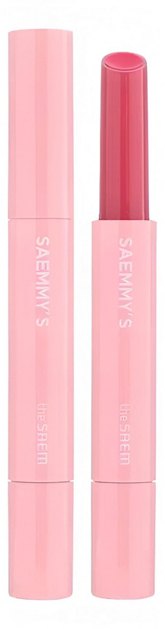 Бальзам оттеночный для губ 08 Saemmy's Syrup Shot Melting Balm 08 Candy Puree 1,8г THE SAEM фото 1