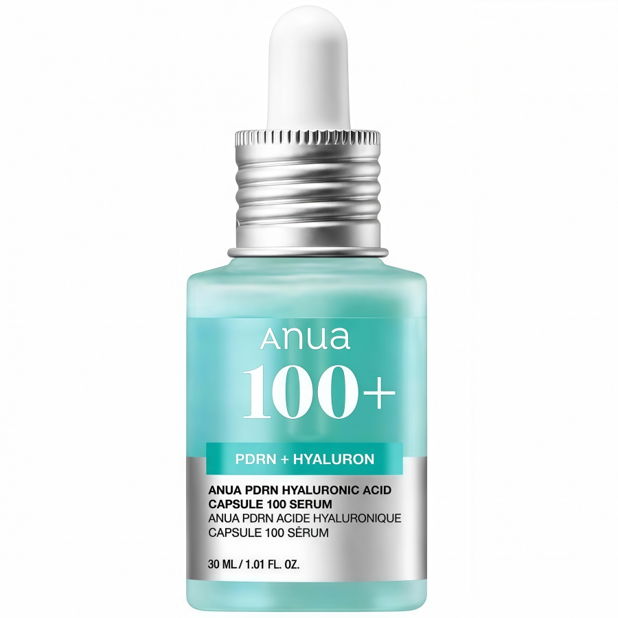 Сыворотка с ПДРН для сияния кожи PDRN Hyaluronic Acid Capsule 100 Serum 30мл ANUA фото 1