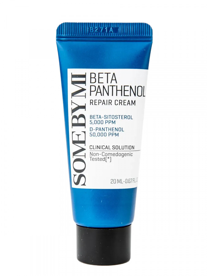 Восстанавливающий крем с пантенолом и пробиотиками Beta Panthenol Repair Cream 20мл SOME BY MI фото 1