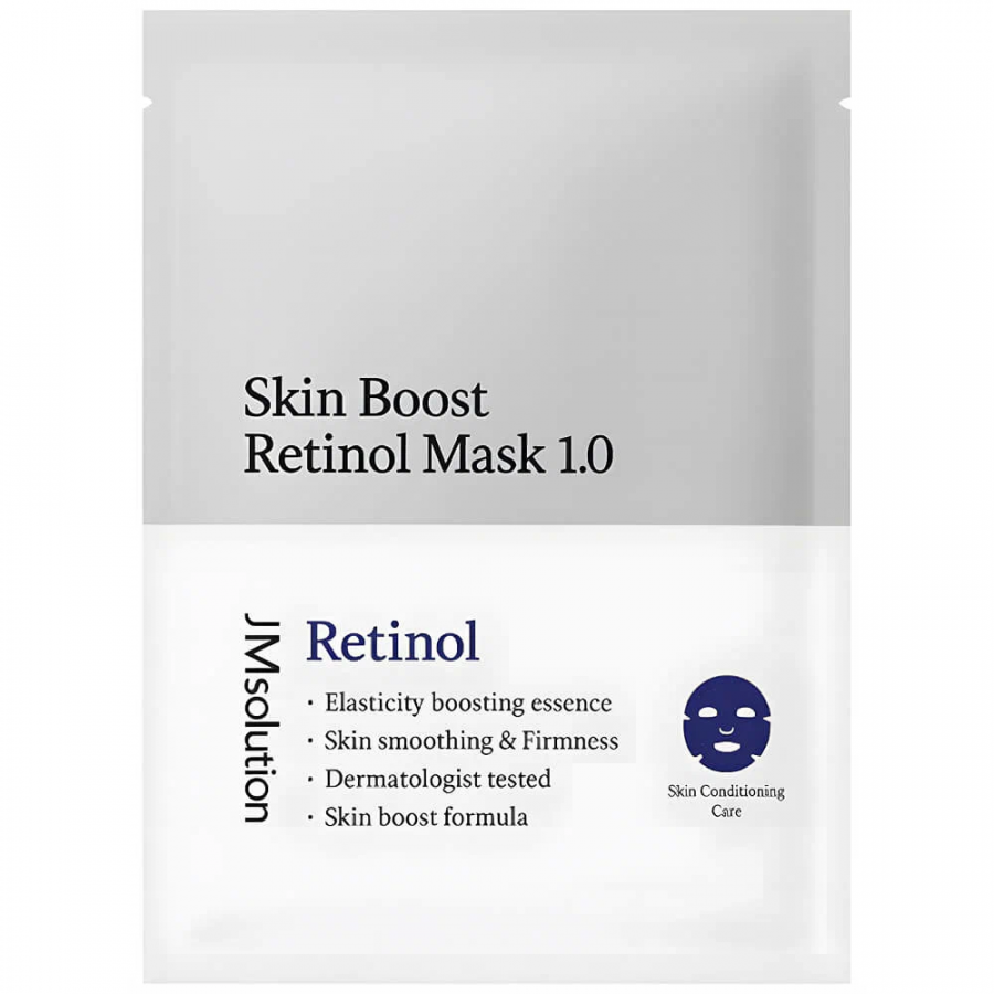 Тканевая маска-бустер с ретинолом Skin Boost Retinol Mask 1.0 30 мл JMSOLUTION фото 1