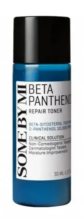Восстанавливающий тонер с пантенолом и пробиотиками Beta Panthenol Repair Toner 30мл SOME BY MI фото 1