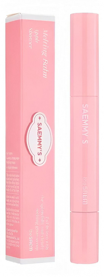 Бальзам оттеночный для губ 06 Saemmy's Syrup Shot Melting Balm 06 Berry Souffle 1,8г THE SAEM фото 1