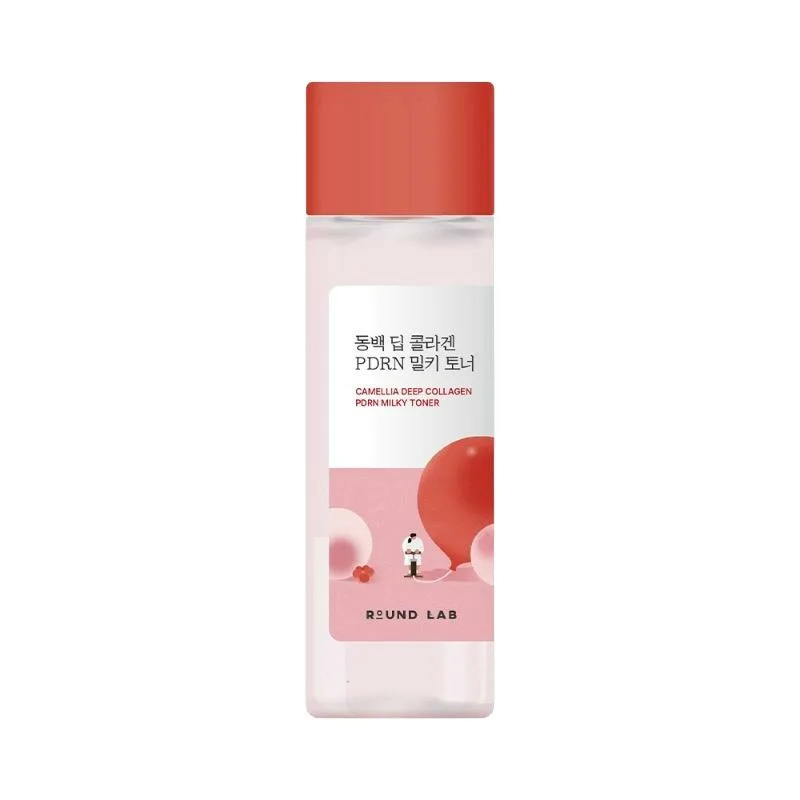 Молочный тонер с ПДРН и камелией Round Lab Camellia Deep Collagen PDRN Milky Toner 150ml Round Lab фото 1