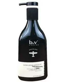 Восстанавливающий кондиционер с чёрными водорослями Black Algae Repair Hair Conditioner 520мл B2V фото 1