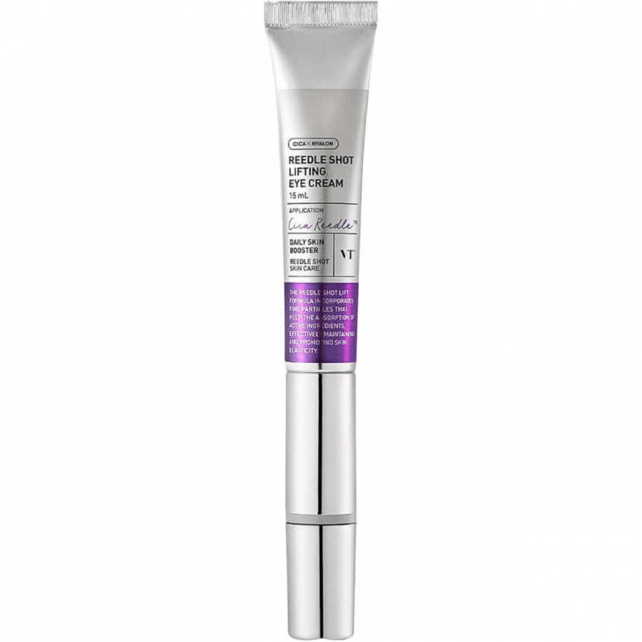 Массажный лифтинг-крем для век с микроиглами VT COSMETIC Reedle Shot Lifting Eye Cream 15 мл фото 1