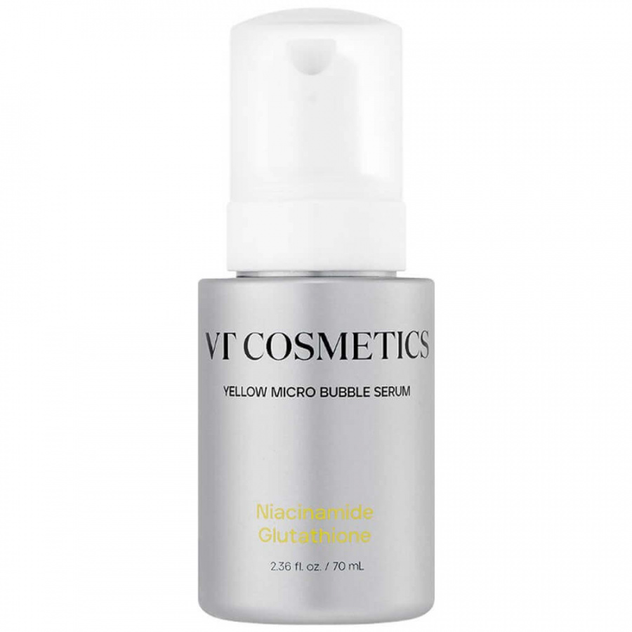 Сыворотка с ниацинамидом Niacinamide Glutathione Yellow Micro Bubble Serum 70мл VT COSMETICS фото 1