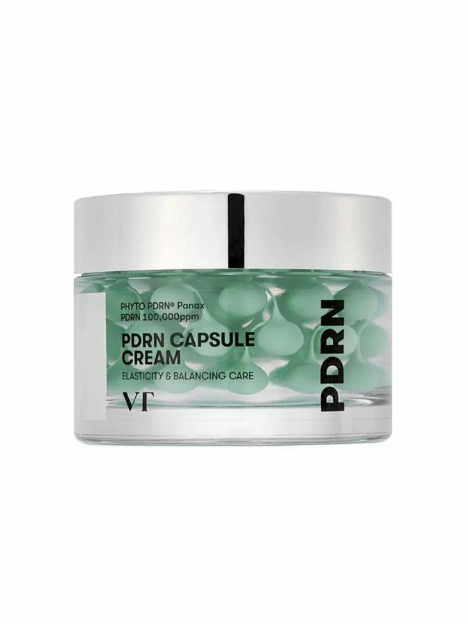 Увлажняющий капсульный крем с ПДРН PDRN Capsule Cream 100 50мл VT COSMETICS фото 1