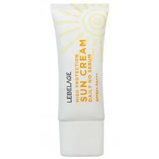 Крем солнцезащитный для жирной кожи High Protection Daily No Sebum Sun Cream 30мл Lebelage фото 1