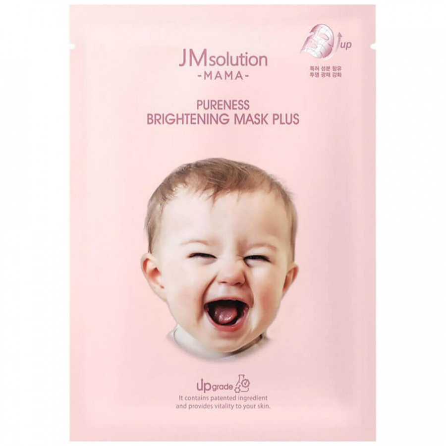 Тканевая маска для сияния кожи Mama Pureness Brightening Mask 30мл JM SOLUTION фото 1